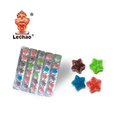 China Natural Star Candy Fruity Sweet Halal Meat Jelly Candy Te koop