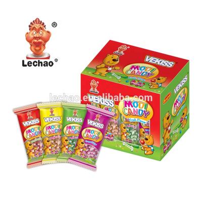 China Mini Fruit Milk Chew Candy Halal Natural Fruit Soft Candy Jelly Candy en venta