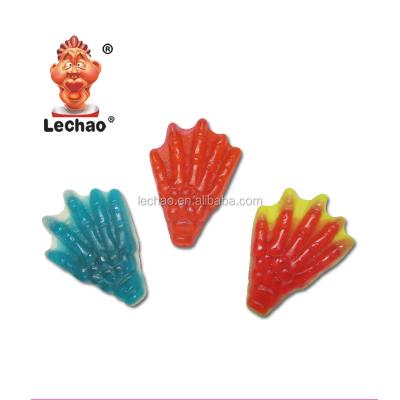 China Normal Gummy Candy Fruit Shape Jelly Candy Funny Paw Feet for sale