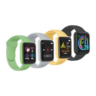 China Touch Screen 2023 Hot Selling d20 y68 d20s reloj inteligente sport band smart watch For Android IOS for sale