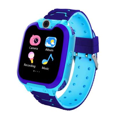 China Wifi 2023 New  Children  Smart Watch Q12 GPS  for Kids Smartwatch Phone Camera Life Waterproof LBS Positioning 2G Sim Card Dial Call for sale