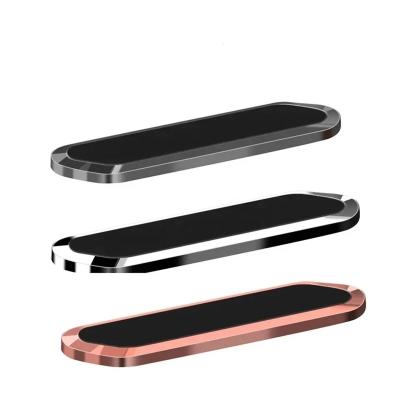 China Factory Price Strong Magnetic Phone Mount 360 Degrees Rotation Universal Mini Strip Cellphone Wall Stand Car Phone Holder F6 for sale