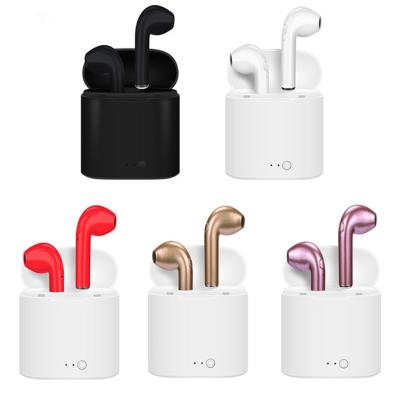 China Mobile Phone Factory price BT 5.0 TWS i7s Wireless blue tooth Earphones with Charging Case earbuds for iphone XS 14 13 12 for sale