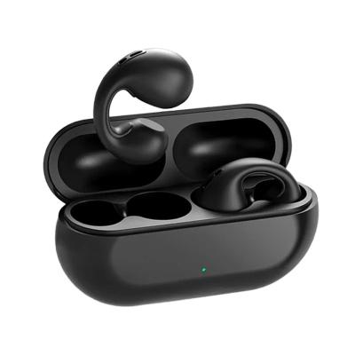 China Portable Media Player Bone Conduction Earring Headset TWS Sport Ear clip Earbuds for Ambie same size for sale