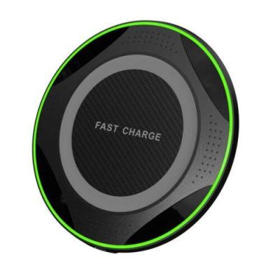 China Qi Newest Factory OEM Quick charge 10W portable cell phone QI USB wireless charger Q22 for Samsung for mobile phone for sale