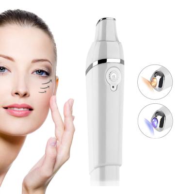 China Anti-Puffiness Smart Eye Lip Beauty Pen Hot Compress Eye Massager Lonic Rechargeable Electric Magic Eye Wand for sale