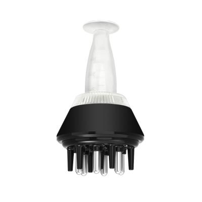 China Salon Cheapest Visible Liquid Comb Solve Hair Loss Best Hair Cleaning Brush Massager Comb for sale