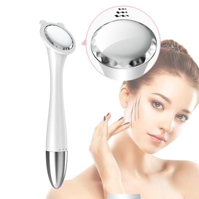 China Hot Anti-Puffiness Mini Plug Skin Care Device Face Lift Massager Ion Vibration Toning Device Skin Care Cream Booster for sale