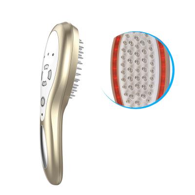 China Head Massage Scalp Therapy Massage Comb Scalp Massager With Led Mix Red Blue Light for sale