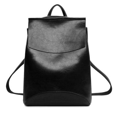 China Other fashion women backpacks high quality leather youth backpacks for female teenage girls school shoulder bag rucksack mochila for sale