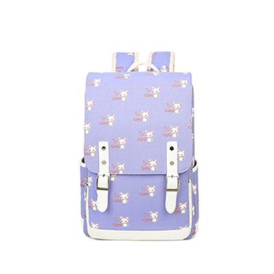 China Other Customized Polyester Teenage Girls Primary School Backpack Medium Bag for sale