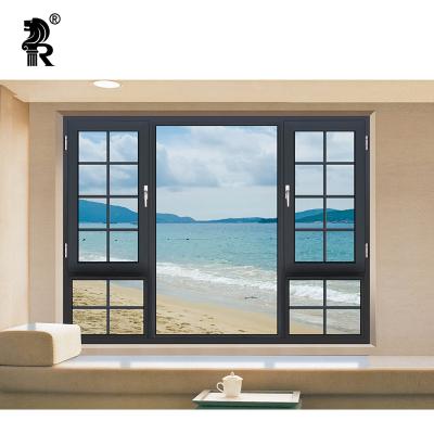 China Magnetic Standard As2047 Screen Hurricane Impact Casement Aluminum Window And Doors Aluminum Swing Windows for sale