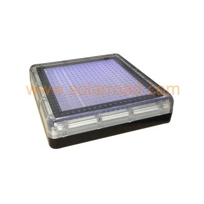 China LANDSCAPE 200mm Plastic Outdoor High Brightness LED Solar Brick Lights Ground Light for sale