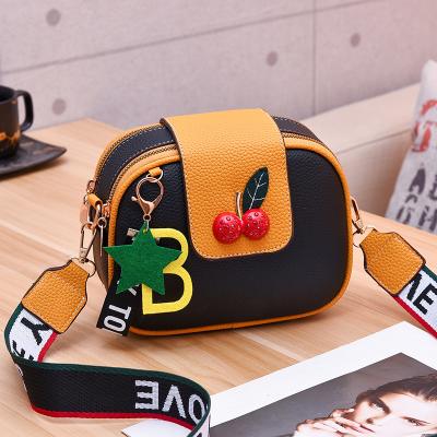 China New Mini Waterproof PU Leather Flap Bags For Women Lady Shoulder Handbag Female Fashion Cross Body Bag 2021 Summer for sale