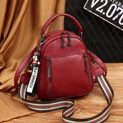 China Bag Luxury Brand designer High Quality Leather handbag messenger shoulder lady bags women casual new big retro waterproof ladies for sale