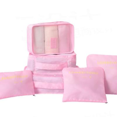 China 2021The New Korea High Quality Storage Bag Sets Clothing Makeup High Capacity Travel Storage Bag for sale