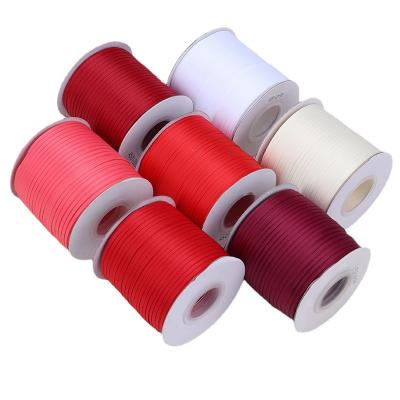 China Recyled Customized Wholesale Polyester Printed Ribbon 0.3CM High Density Grosgrain Ribbon for sale