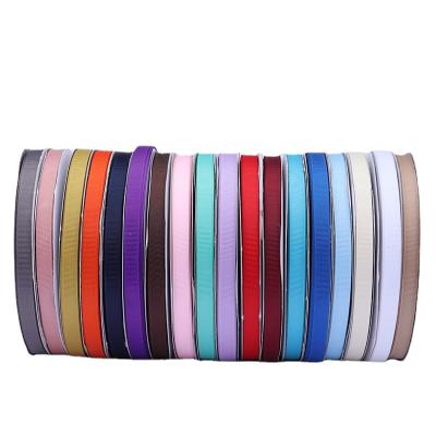 China Wholesale High Quality Recyled Custom 196 Colors 100yard 1.2CM High Density Grosgrain Ribbon for sale