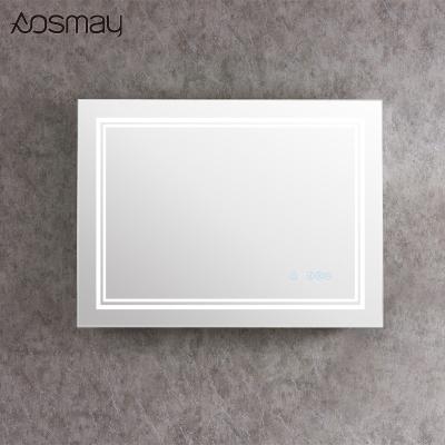 China Anthropology 150*70cm Illuminated Smart Led Bathroom Mirror With Lights Touch Switch Modern Bathroom Lights For Mirror for sale