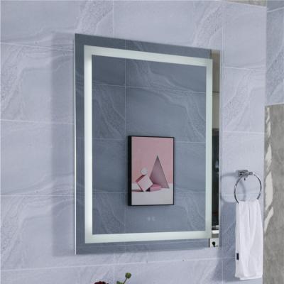 China New Design Bright Wall Mounted Bathroom Illuminated Led Mirror Smart Mirror for sale