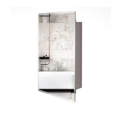 China 2020 Modern Style Wall Mounted Aluminum Mirror Cabinet Bathroom Mirror for sale