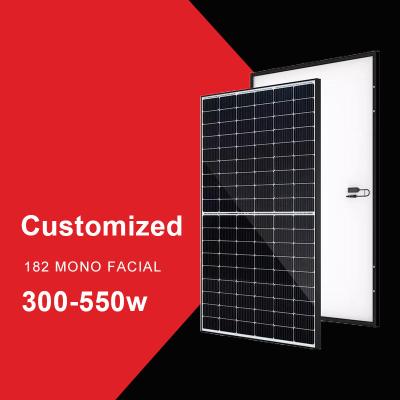 China Solar Photovoltaic Power Generation Balkonkraftwerk Balcony 182Mm Monofacial Solar PV Modules 535W 540W 545W 550W Solar Panels for sale