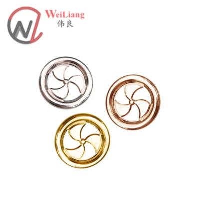 China Traditional Stainless Steel Windmill Wreath Staircase Door and Window Accessories Rings 304 Stainless Steel Decorative Flowers for sale