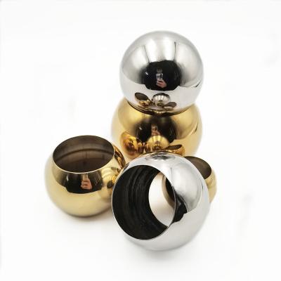 China Beautiful 16 19 23 25 28 45 50 63 76 80 85 90 100 120 150 hollow stainless steel ball with high quality polishing for sale