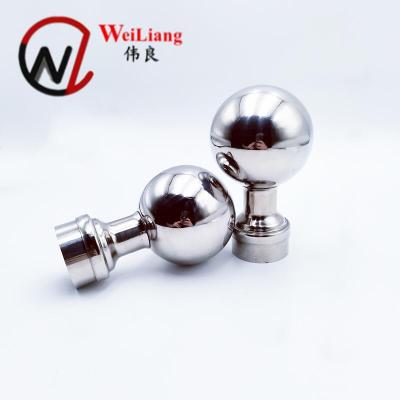 China Beautiful 304 Stainless Steel Stair Ball Balustrade Decorative Hollow Ball Messenger Installation Ball Balustrade Accessories for sale