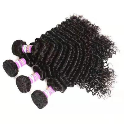 China 100% Human Hair Hair Extension 100% Hair Bundles Deep Wave for sale