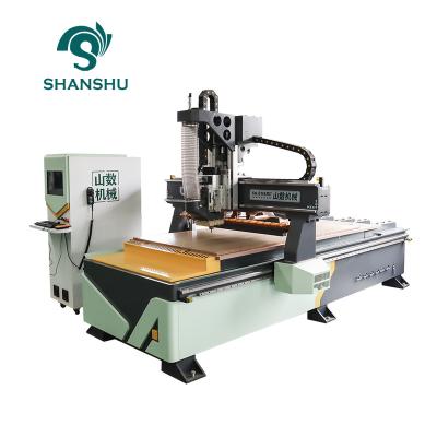 China Hotels ATC CNC Router , CNC Servo System Router Machine Used For Woodworking Furniture Processing And Production for sale