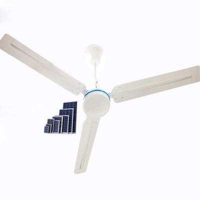 China With good quality lightweight 12V ac/dc solar ceiling fan with remote control for sale