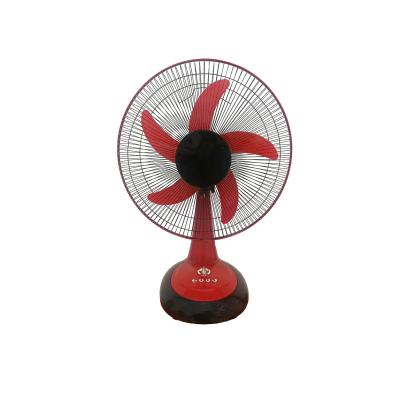 China Household 12V 13W 16 Inch DC Fan With Lithium Batteries Energy Saving Rechargeable Tabletop Fan for sale