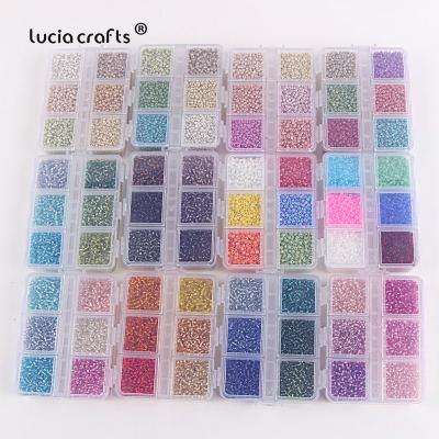 China Crystal 2mm 900pcs/Box Charm Czech Glass Seed Beads For DIY Bracelet Earring Necklace Bead Jewelry Making C0201 for sale