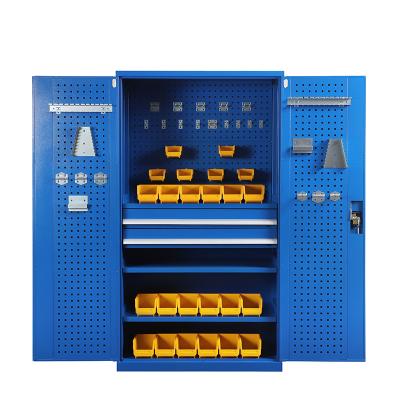 China Steel plate factory direct sale high quality cold rolled blue&orange tool cabinet rolling office furniture for sale