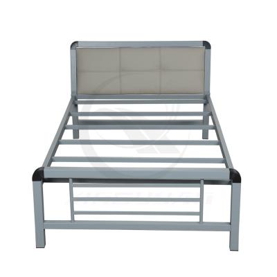 China Cheap Bunk Bed Morden KD Metal Single Bed Iron Bed For Army/School Use for sale