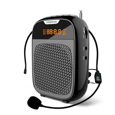 China MP3 Player+FM Radio+MIC+loudspeaker factory price digital voice amplifier with MP3 player FM radio support TF card for teachers, coaches, tour guides for sale