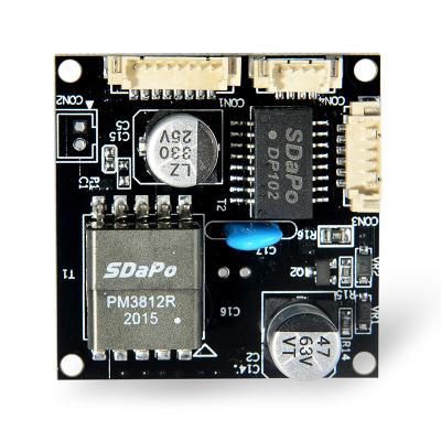 China POE module BlueRaven PM3812R V2.0 PD IP camera module 48V to 12V1A poe module for sale