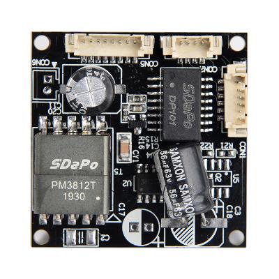 China High Quality POE Module BlueRaven PM3812T V7S IEEE802 3af 12V 1A Power 13W POE Industrial Standard Module For IP Camera PCB Board for sale