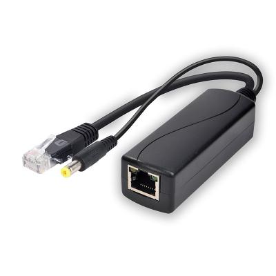 China BlueRaven PS5712TG 12V 2A DC Jack / Type-C / Gigabit PoE Splitter BR2021POE0036 Micro-USB Connector for sale