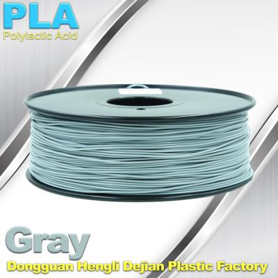 China Professional Gray PLA 3d Printer Filament , 3D Printing Consumables Material for sale