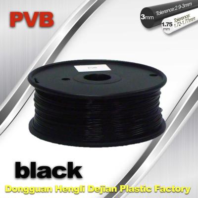 Chine Couleur noire du filament 1.75mm d'imprimante de haute résistance d'ABS et de PLA 3D à vendre