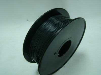 China Black 1.75mm 3D Printer ABS Flame Retardant Filament Plastic Strip for sale