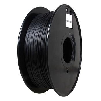 Chine Filament ignifuge 1,75/3,0 millimètres d'imprimante de la fibre 3d de carbone de couleur noire à vendre