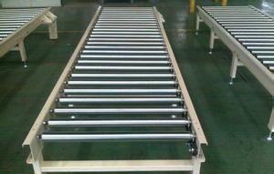 China Stainless Steel Powerless gravity Roller Conveyor system for automobile production line for sale