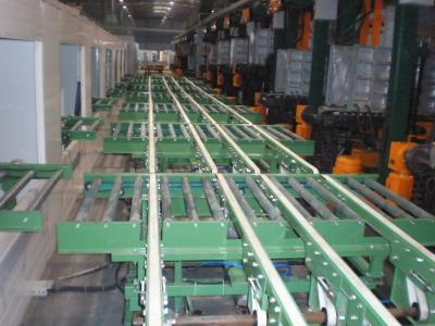 China Sprocket wheel Driven Roller Conveyor system for work shop production line for sale