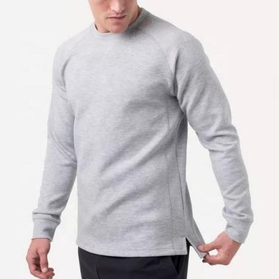 China 2020 New Design Anti-wrinkle Mens Cotton Fleece Mens Sweatshirt With Side Split for sale