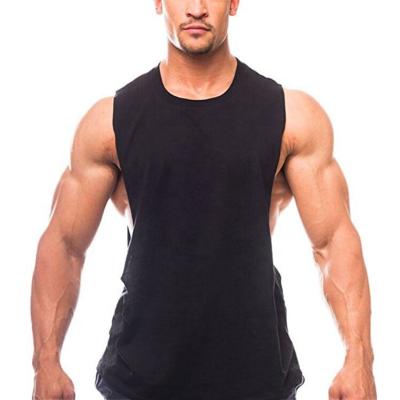 China Mens Breathable Sports Tank Tops Bodybuilding Sleeveless Muscle Types Invest Full Body Fitness Cotton Gym Clothes for sale