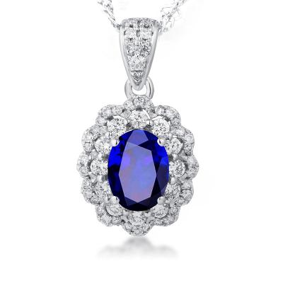 China Fashion Wholesale Trendy Design Jewelry Set Natural Cheap Sapphire Necklaces And Earring Ring Jewelry Sets For Women for sale