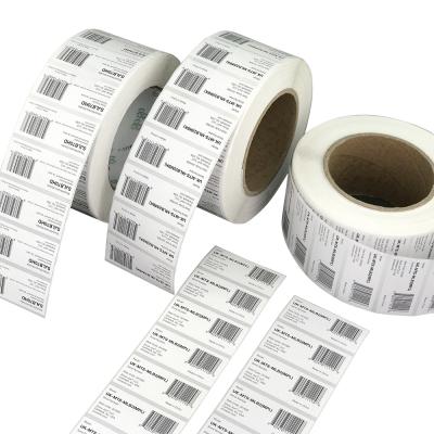 China Manufacturer QR Sticker Customized LOGO Code Trademark Packaging Coated Paper Label Waterproof for sale